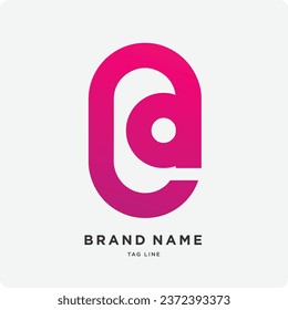 Premium Vector Letter Symbol Logo in color variations. Animal Pets Beautiful Logo type design for luxury company branding. Elegant identity design.