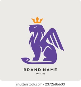 Premium Vector Letter Symbol Logo in color variations. Animal Pets Beautiful Logo type design for luxury company branding. Elegant identity design.