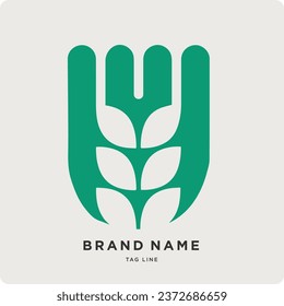 Premium Vector Letter Symbol Logo in color variations. Animal Pets Beautiful Logo type design for luxury company branding. Elegant identity design.