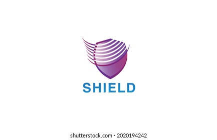 Premium vector logo shield modern styles