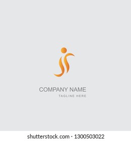 Premium Vector Logo in two color variations. Beautiful Logotype design for luxury company branding. Elegant identity design in gray and gold.
