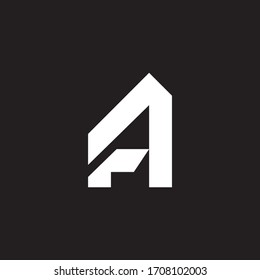 Premium Vector A Logo.Beautiful Minimalist Logotype design for branding,Elegant identity design.