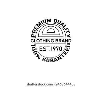 Premium Vector. Luxurious vintage logo, T SHIRT DESIGN.