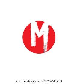 Premium Vector M Letter Logo. Beautiful Minimalist Logotype design for branding. Elegant identity design.