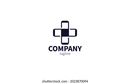 Diseño de logotipo médico para vectores premium 