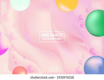 Premium Vector - Modern abstract background with pink color
