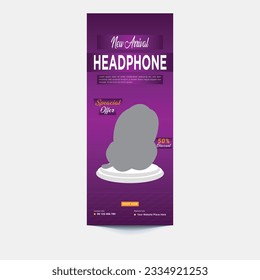 Premium Vector | Modern roll up banner template or corporate pull up banner design for sale items