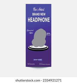 Premium Vector | Modern roll up banner template or corporate pull up banner design for sale items
