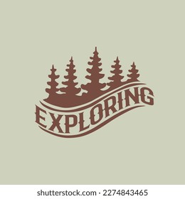Premium Vector | Mountain Explorer Hiking Climbing Camping Adventure Expedition