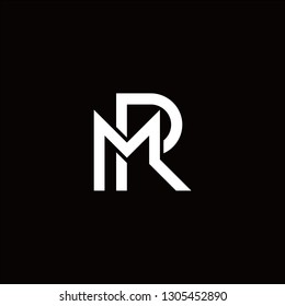 Premium Vector MR. M and R Logo design. Beautiful Logotype design for modern company branding. Elegant identity design.