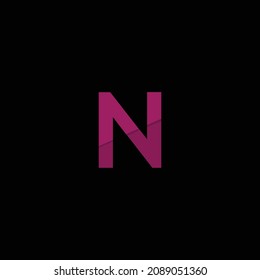 Premium Vector N initial letter Logotype for luxury branding. Elegant and stylish design for your Elite company.