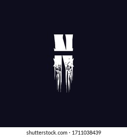 Premium Vector N Letter Logo.Beautiful Minimalist Logotype design for branding,Elegant identity design.
