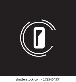Premium Vector O Letter Logo.Schönes Minimalist Logotypdesign für Branding,Elegantes Identitätsdesign.
