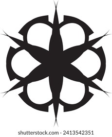 mandala de contorno de vector premium para libro de coloreado. adorno decorativo. patrón de terapia antiestrés. diseño de tejido.
