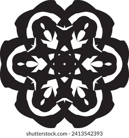 premium vector outline mandala for coloring book. decorative round ornament. anti-stress therapy pattern. weave design.