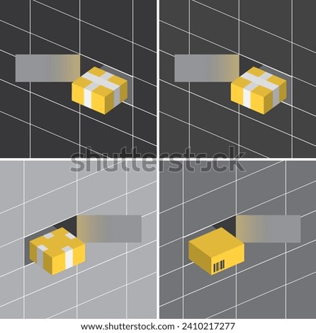 Premium vector parcel locker icon for your delivery business.