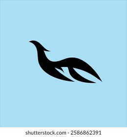 Premium Vector Phoenix logo bird illustration design
