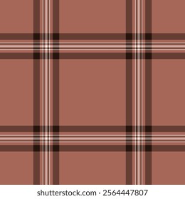 Premium vector plaid fabric design, suitable for various design applications. Classic tartan pattern in rich, eye-catching colors.