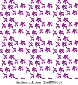 Premium Vector | Purple flowers on a background