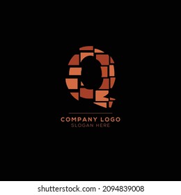 Premium Vector Q initial letter Logotype for luxury branding. Elegant and stylish design for your Elite company.