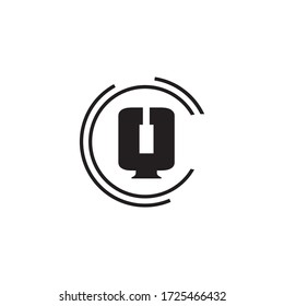Premium Vector Q Letter Logo.Beautiful Minimalist Logotype design for branding,Elegant identity design.
