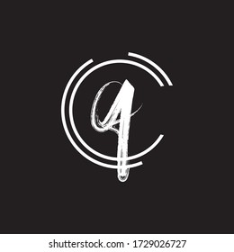 Premium Vector Q Letter Logo.Beautiful Minimalist Logotype design for branding,Elegant identity design.