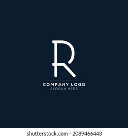 Premium Vector R initial letter Logotype for luxury branding. Elegant and stylish design for your Elite company.