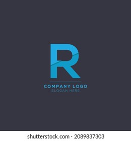 Premium Vector R initial letter Logotype for luxury branding. Elegant and stylish design for your Elite company.