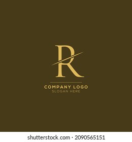 Premium Vector R initial letter Logotype for luxury branding. Elegant and stylish design for your Elite company.