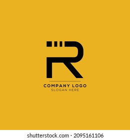 Premium Vector R initial letter Logotype for luxury branding. Elegant and stylish design for your Elite company.
