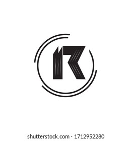 Premium-Vektorillustration-R-Letter-Logo.Schönes minimalistisches Logotypdesign für Branding,Elegantes Identitätsdesign.