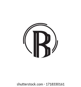 Premium Vector R Letter Logo.Beautiful Minimalist Logotype design for branding,Elegant identity design.