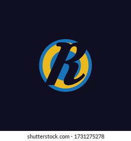Premium Vector R Letter Logo. Schönes Minimalist Logotypdesign für Branding,Elegantes Identitätsdesign.