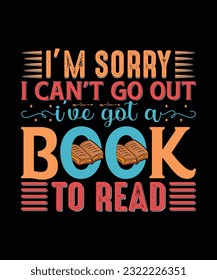 Premium Vector, Reading Book Vintage T-shirt Design, Book Lover T shirt Design