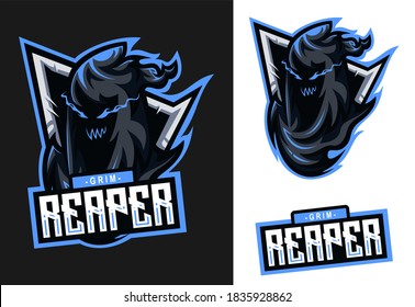 premium vector reaper mascot esport logo design