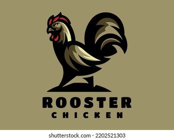 Premium Vector Rooster Logo Template Illustration