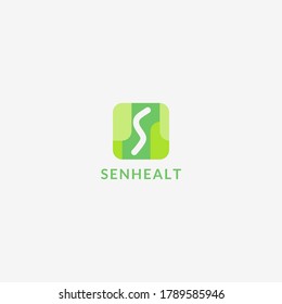 Premium Vector S Letter Logo. Beautiful Minimalist Logotype design for branding,Elegant identity design.