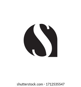 Logotipo de carta S de Vector Premium.Bonito diseño de logotipo minimalista para marca,Diseño de identidad elegante.