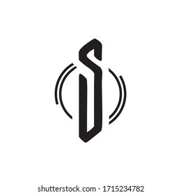 Premium-Vektorillustration-S-Logo.Schönes Minimalist-Logotypdesign für Branding,Elegantes Identitätsdesign.