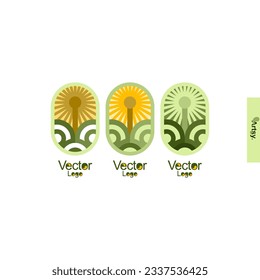 Premium Vector set Ornament Leaf Flower cactus classic Modern Minimalist Clip Art Sun Succulents Nature Clothing Orginal Logo Design