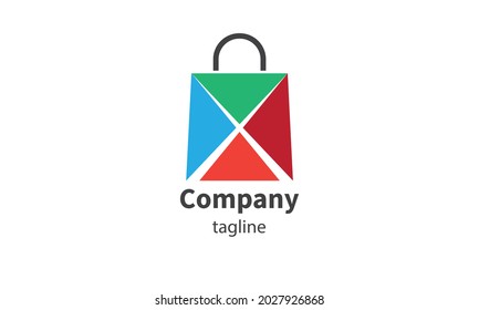 Premium-Vektorbeutel-Logo, Symboldesign