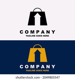 Premium Vector Shopping Logo. Beautiful Logotype design for luxury corporate brand. Elegant identity design