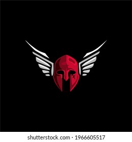 premium vector spartan mascot esport logo design