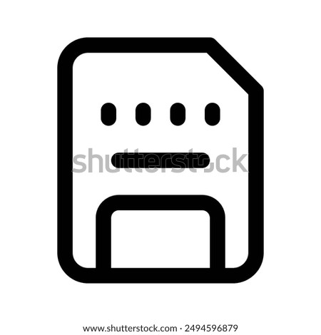 Premium vector of storage in modern style, editable icon