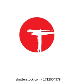 Premium-Vektorillustration-T-Letter-Logo.Schönes minimalistisches Logotypdesign für Branding,Elegantes Identitätsdesign.