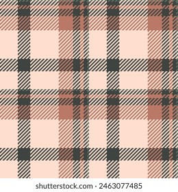 Premium vector textile seamless, artwork check tartan fabric. Fiber plaid background pattern texture in light and grey colors.