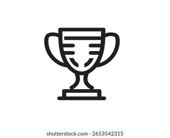 Premium Vector Trophy Filled with Sharp Details