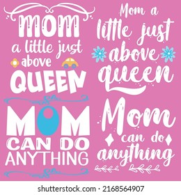 Premium vector typography of mother's day with pink background