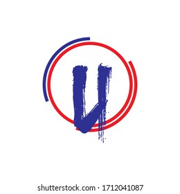 Premium Vector U Letter Logo.Beautiful Minimalist Logotype design for branding,Elegant identity design.