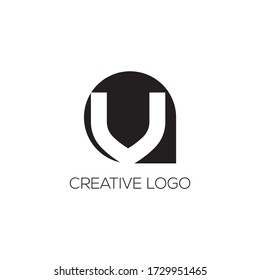 Premium Vector V Letter Logo.Beautiful Minimalist Logotype design for branding,Elegant identity design.